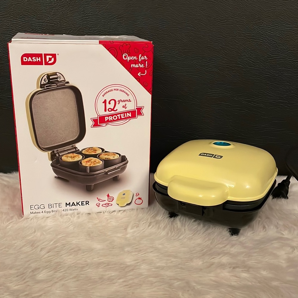 Dash Egg Bite Maker protein packed lifestyle for fast portable breakfast